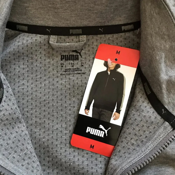 Puma NWT Full Zip Track Jacket Men M - Picture 9 of 16